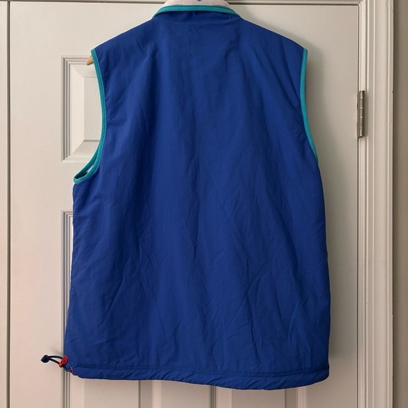 Chubbies 501 Reversible Fleece Sherpa Vest L Outdoor Camping Retro 90s Y2K Hike - Picture 2 of 10